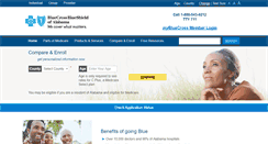 Desktop Screenshot of bcbsalmedicare.com